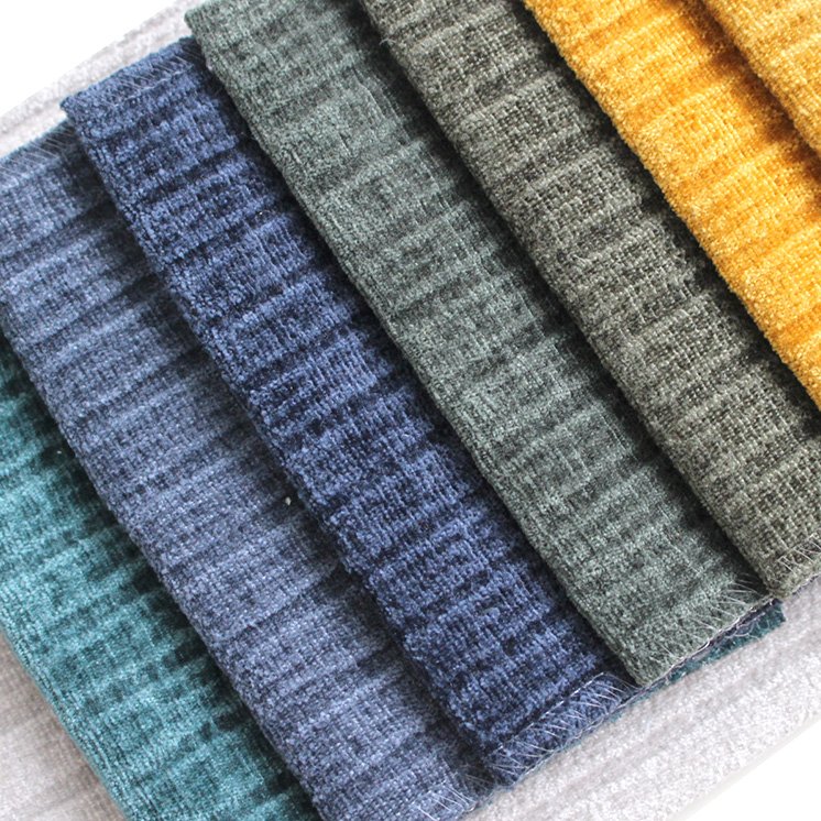 Modern Linen Sofa Furniture Fabric Soft Home Textile Woven Polyester Upholstery Fabric