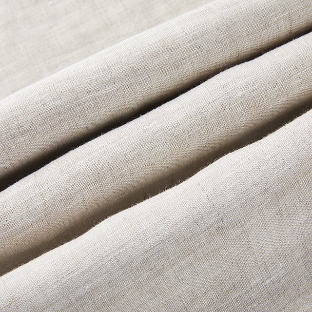 Hot Selling Soft And Comfortable Solid Color Breathable Spring And Summer 100% Linen Fabric