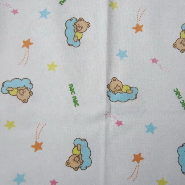 100% polyester printed andTPU membrane laminated knitting fabric/Baby Every urine pad fabric