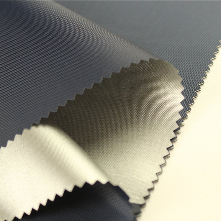 100% polyester 200D waterproof silver PU coated oxford fabric for tent