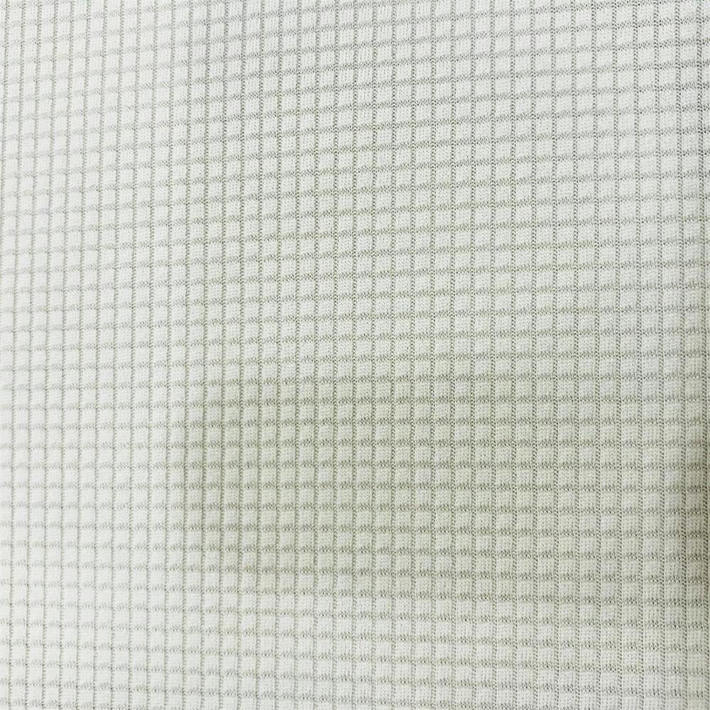 100% polyester knitted jacuard waffle fabric suit for sportswear