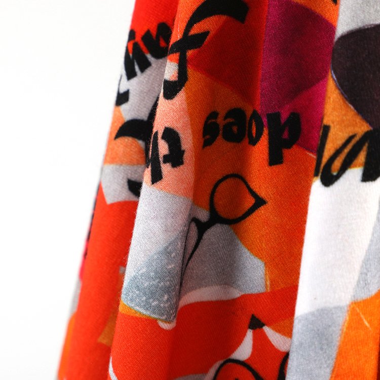 Custom Print On Bamboo Spandex Fabric