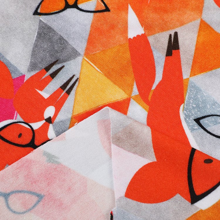 Custom Print On Bamboo Spandex Fabric