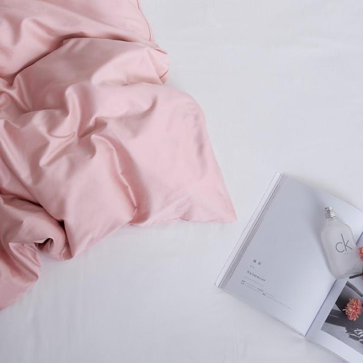 Plain Silky Soft Duvet Cover Set Eco Friendly Silky Soft 100% Organic Bamboo Bedding Sheets and Duvet Cover Sets with Pillowcase