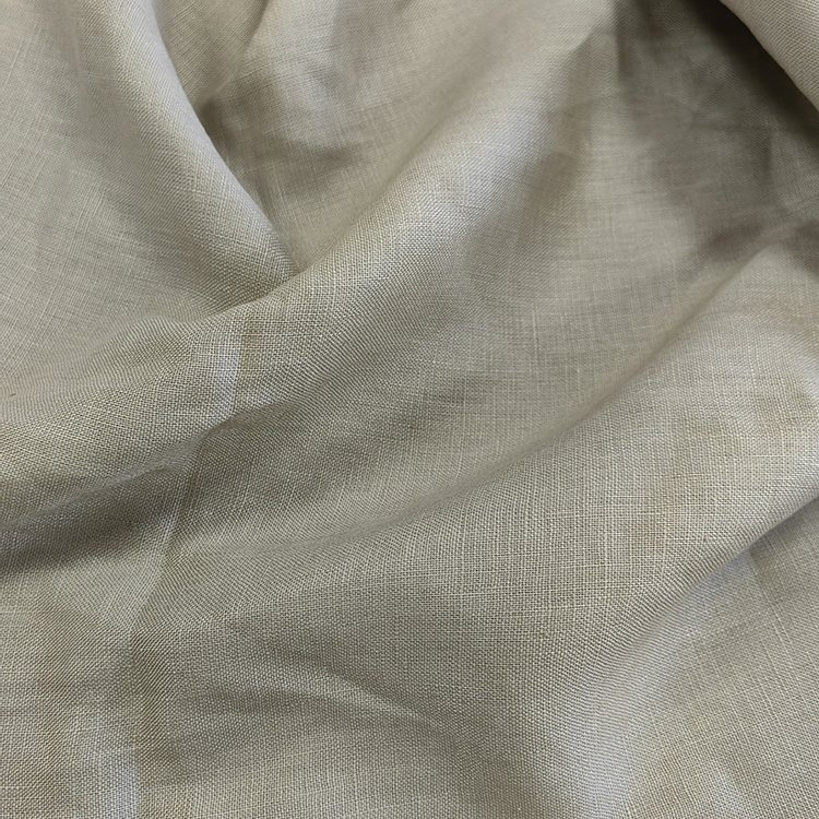 Natural 100% Linen Fabric for clothing wholesale
