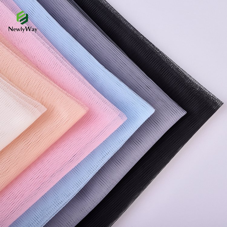 Fabric Supplier Exporter 100%Polyester Warp Knit Hard Net Light Solid Tulle Bobbinet Fabric For Ballet Dance Dresses