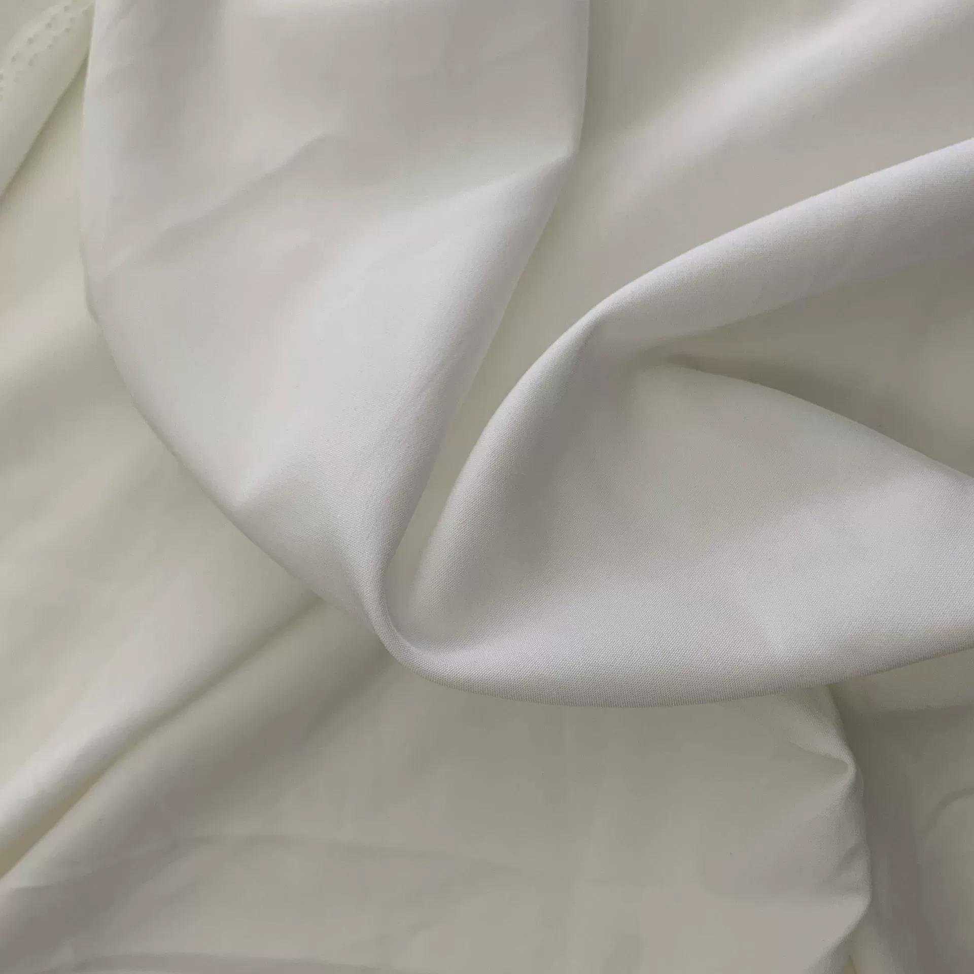 Custom new style 100% Polyester Taffeta White Clothing Fabric Lining Fabric For Cloth