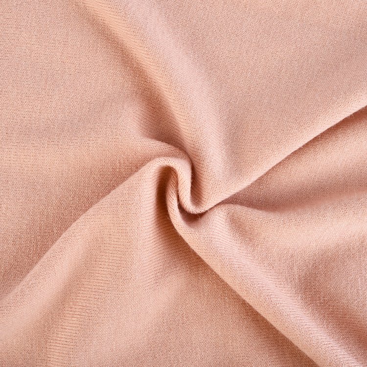 Wholesale Plain Blended Acrylic Nylon Polyester Spandex Dyed Cashmere Fabrics for Garment