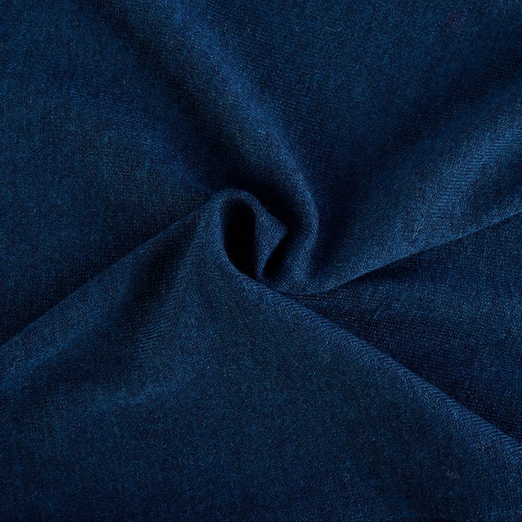 Wholesale Plain Blended Acrylic Nylon Polyester Spandex Dyed Cashmere Fabrics for Garment