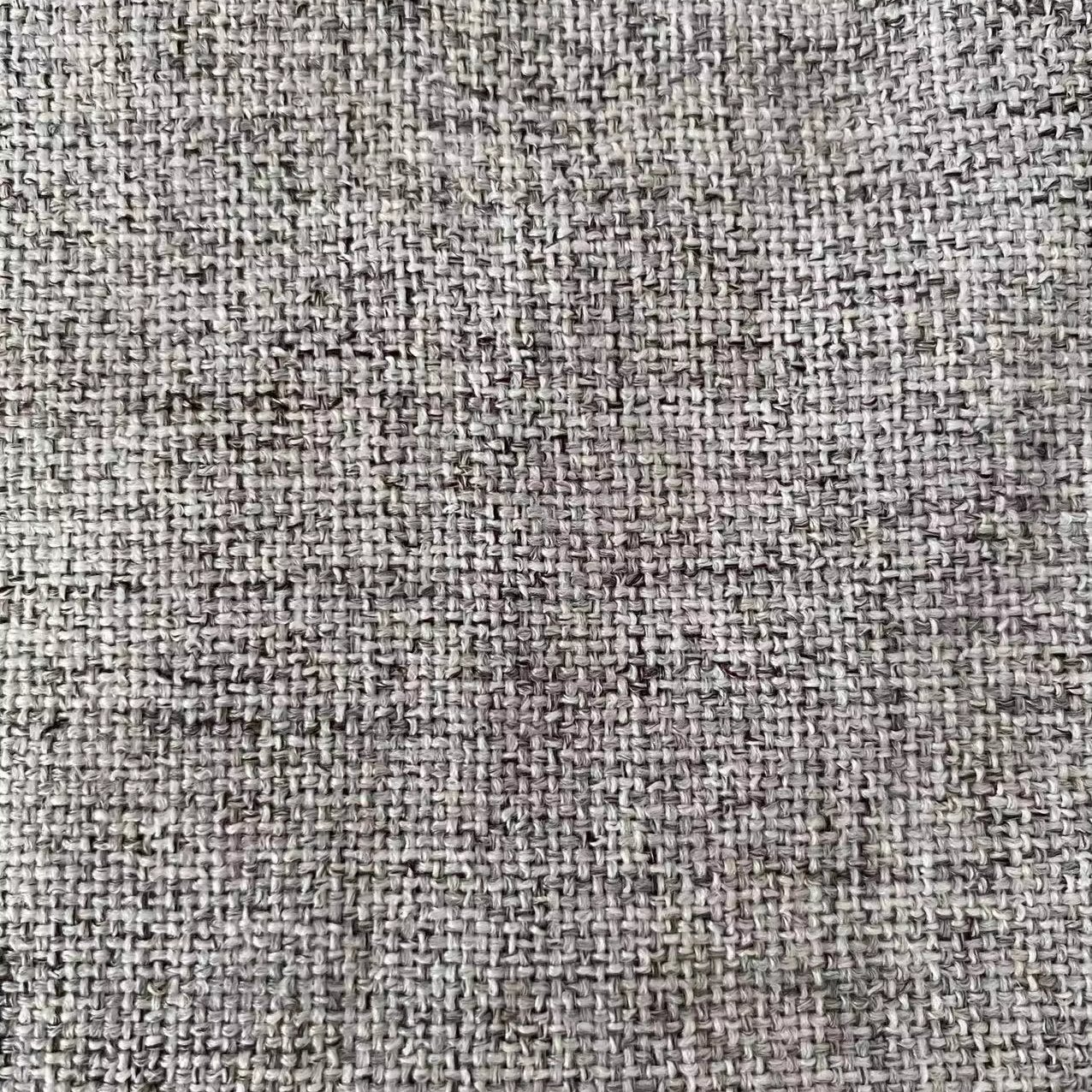 100% polyester Linen look two tone fabric