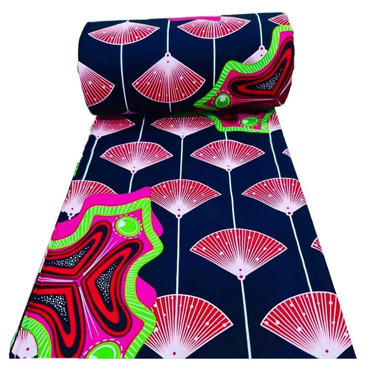 Factory price 100% Polyester Woven Plain Super Veritable Print grand super African Wax Fabric