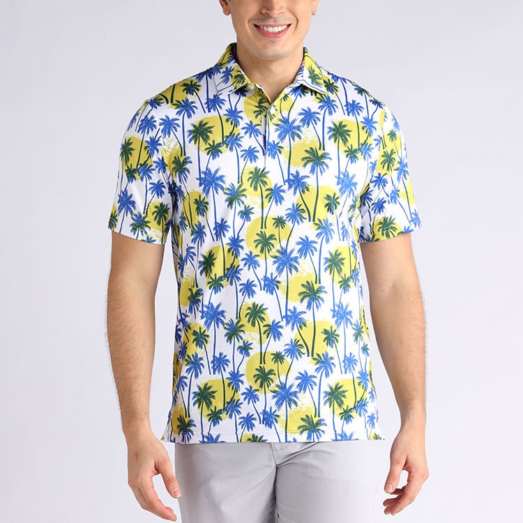 Top Manufacture Men polo printed t shirt good printed t shirt high quality men polo Shirt
