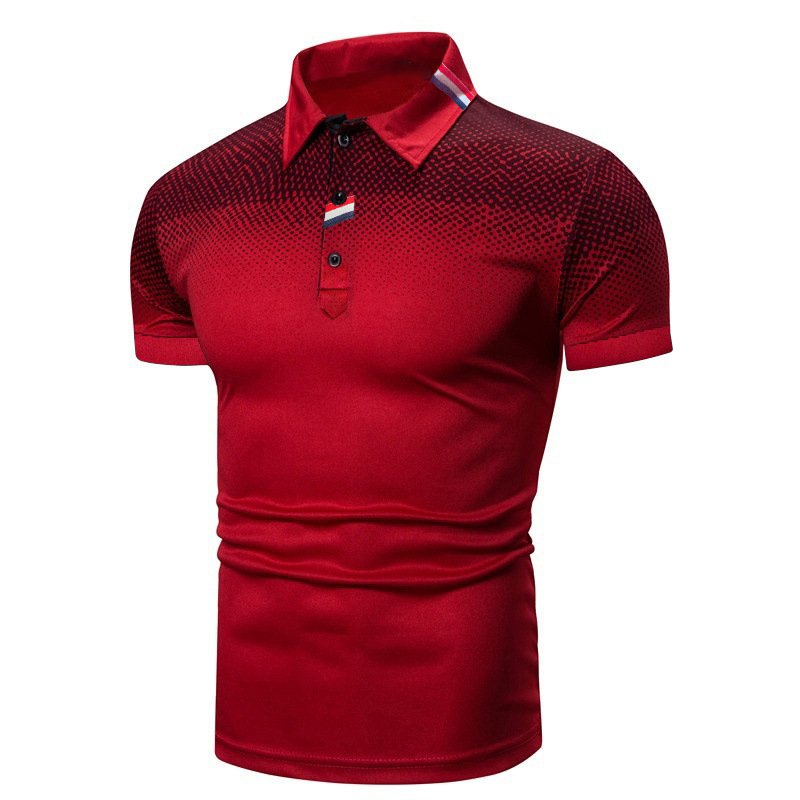 Top Manufacture Men polo printed t shirt good printed t shirt high quality men polo Shirt