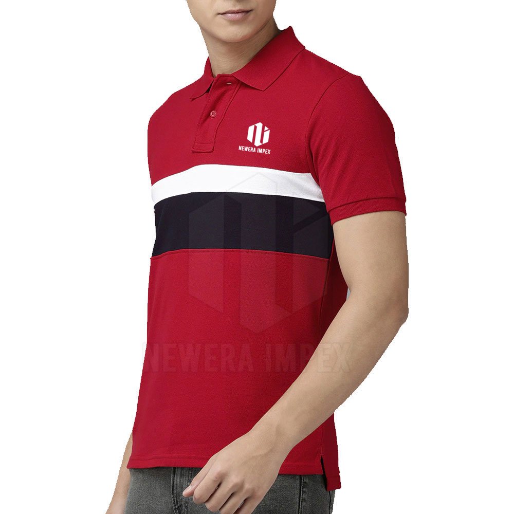 2024 Men's Short Sleeve Polo T-Shirt Soft Breathable Knitted Fabric Quick Dry and Light Slim Fit with Printed Logos