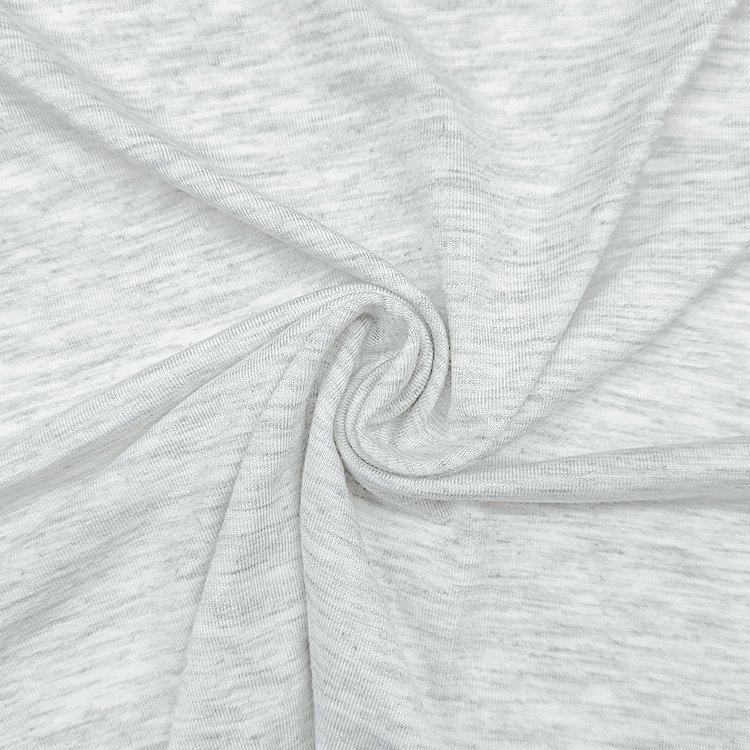 Soft Hand Feel Knitted Organic Bamboo Fabric, Wholesale Knit 95 Bamboo 5 Spandex Jersey Fabric/