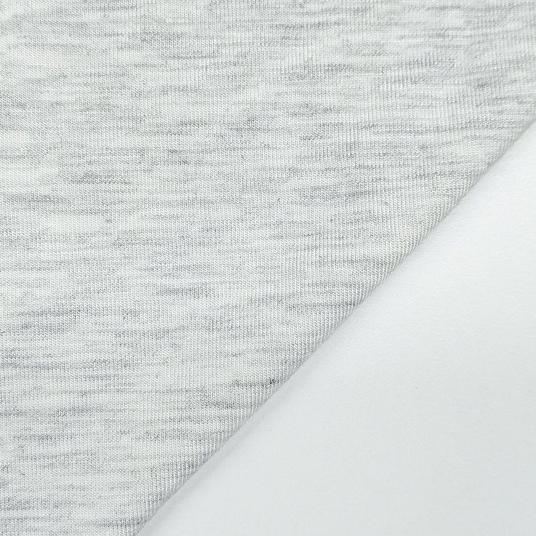 Soft Hand Feel Knitted Organic Bamboo Fabric, Wholesale Knit 95 Bamboo 5 Spandex Jersey Fabric/