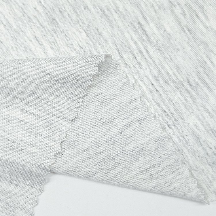 Soft Hand Feel Knitted Organic Bamboo Fabric, Wholesale Knit 95 Bamboo 5 Spandex Jersey Fabric/