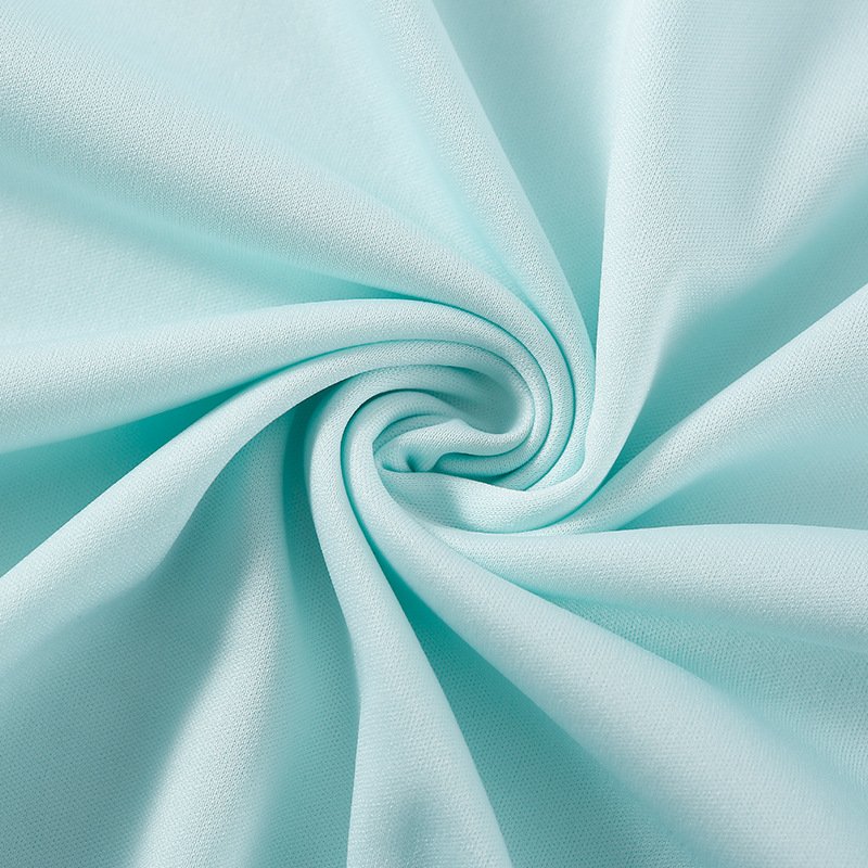 Cheap 100% polyester 75D polyester Elastane fabric Knit Jersey Sports Dry Fit Jersey Knit fabric For Sportswear T-shirt