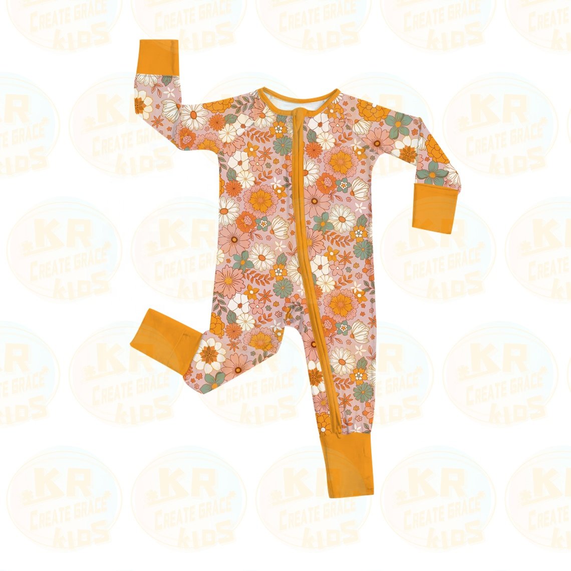 Custom Newborn Baby Girl Infant Onesie Fashion Rompers Clothes Toddler Kids Pajamas Sleepwear Clothing For Baby Boy