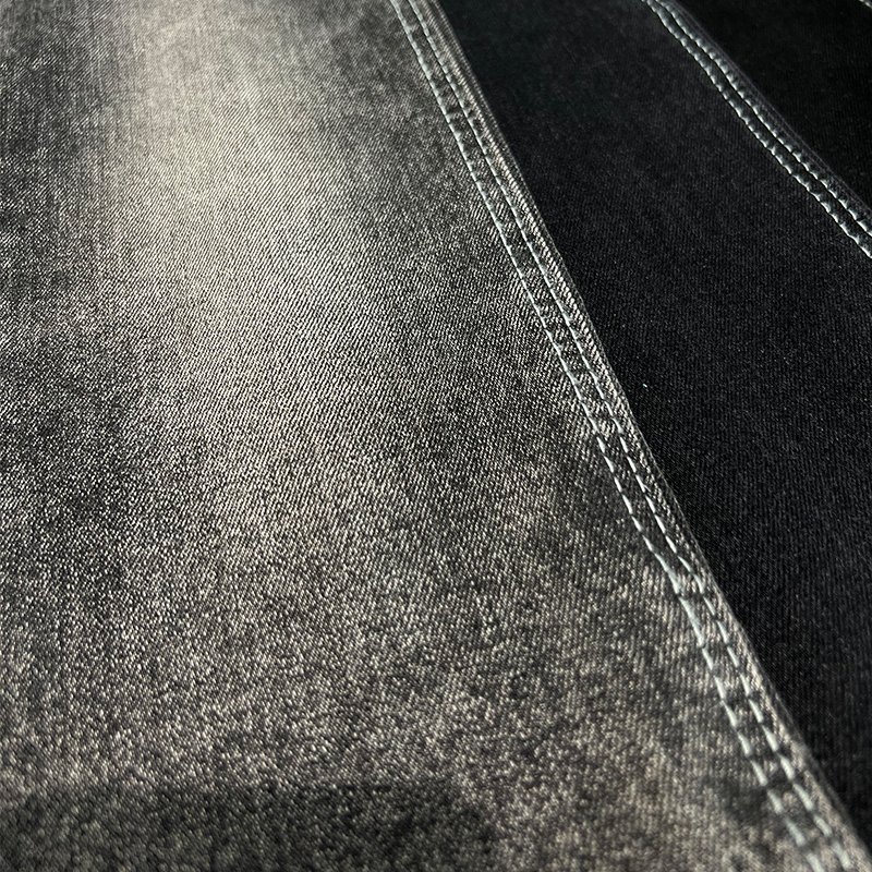 W983/W984/W989 factory price plain pattern cotton polyester spandex blended stretch denim fabric