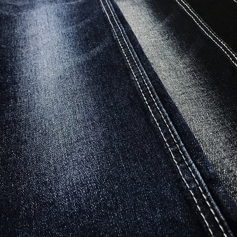 W983/W984/W989 factory price plain pattern cotton polyester spandex blended stretch denim fabric