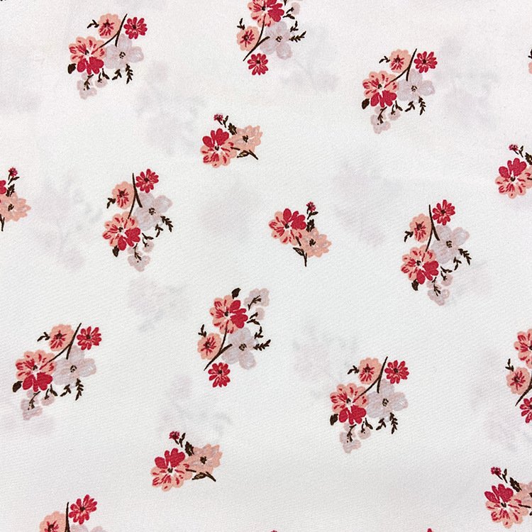 Customization 100D Floral Print Four Way Stretch Woven T/SP Fabrics