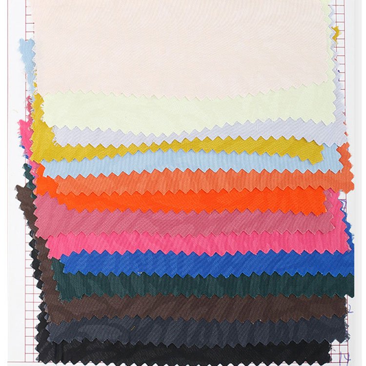 Multi-style Breathable jacquard satin cloth fashion dyed jacquard fabric clothes 100% polyester