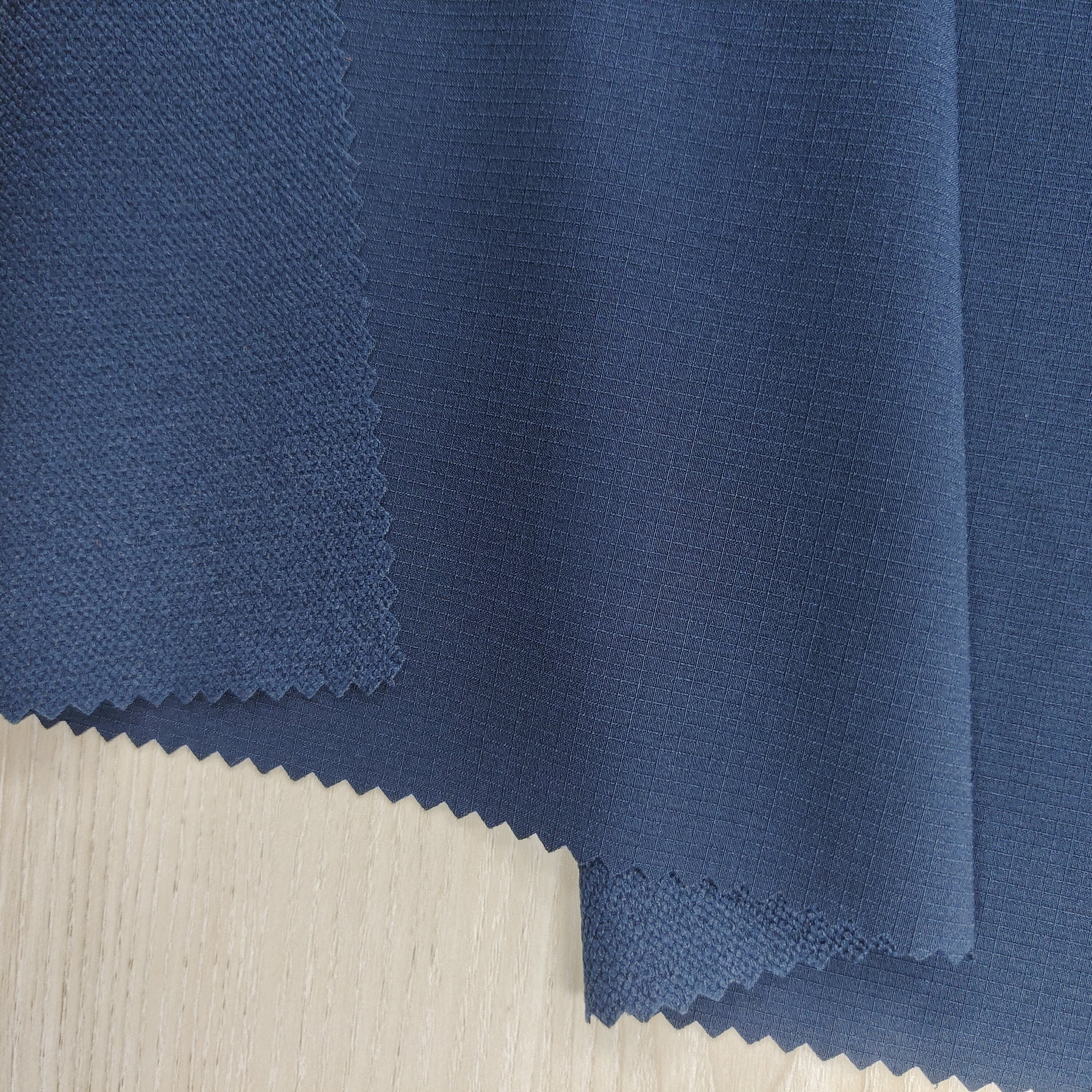 customized color quick dry fit ribstop terry 4 way stretch polyester spandex dobby fabric for outdoor pants