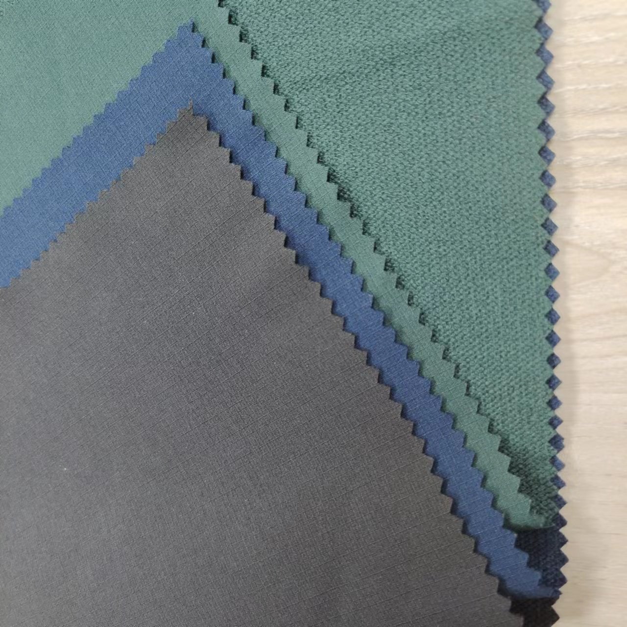 customized color quick dry fit ribstop terry 4 way stretch polyester spandex dobby fabric for outdoor pants