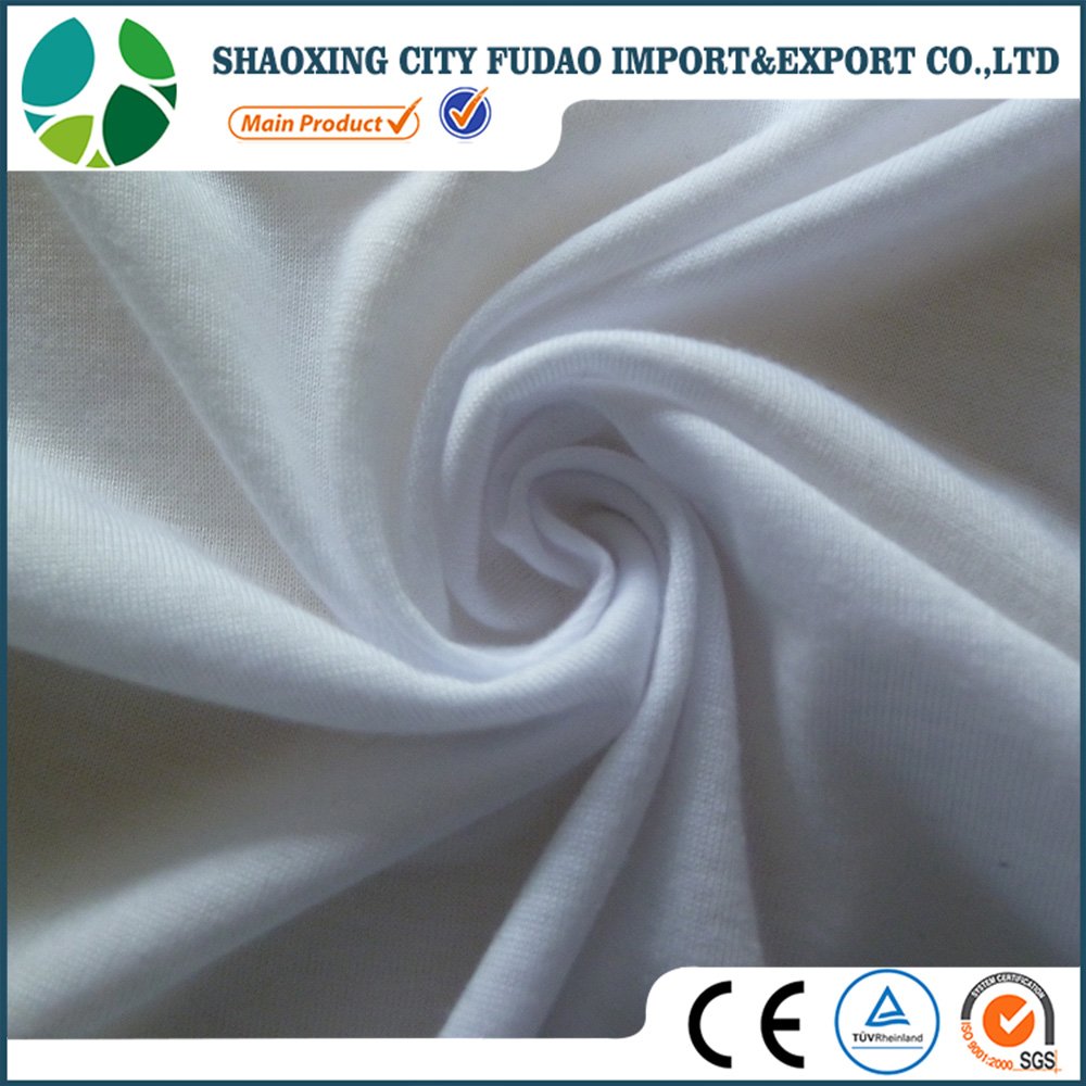 Cheap Price 100% poly spun Siro polyester jersey fabric knitted