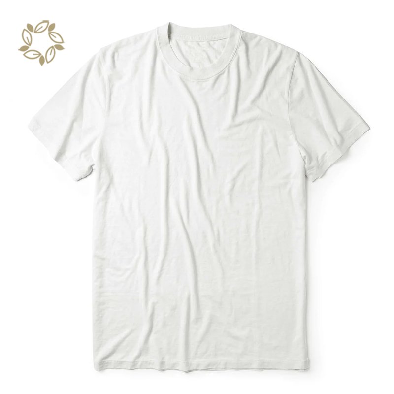 Organic cotton Hemp T-shirts Wholesale mens t shirt eco friendly hemp tee shirt Sustainable hemp oversized t shirt