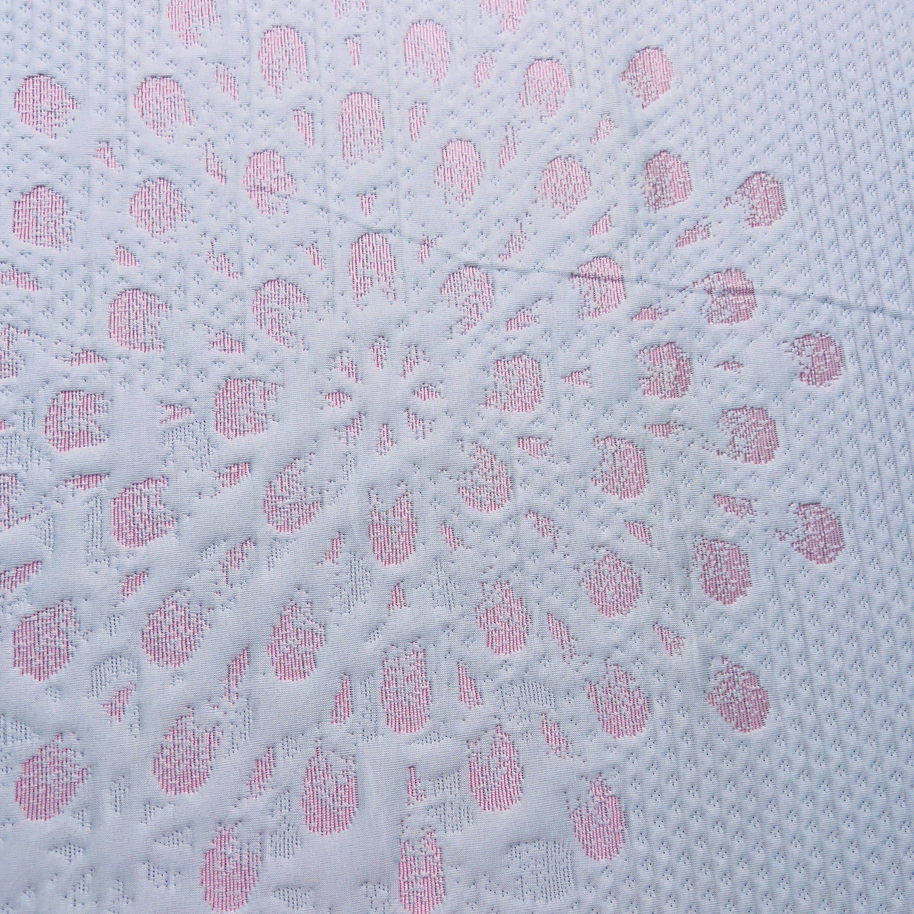 Waterproof Fabric Quilting Jacquard Stock Lot Of Knit Jacquard Fabric For Baby Mattress