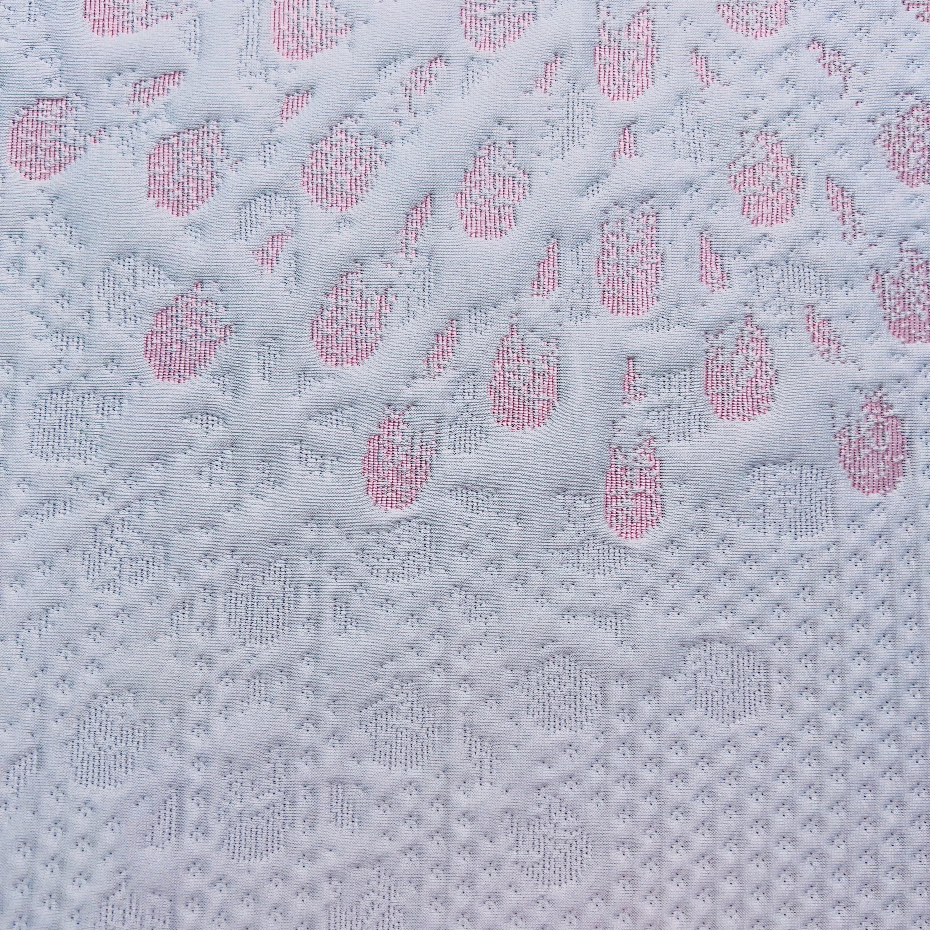 Waterproof Fabric Quilting Jacquard Stock Lot Of Knit Jacquard Fabric For Baby Mattress