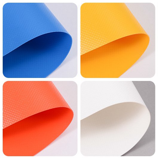 Tarpaulin Material Waterproof Flame Retardant Inflatable Weldable PVC Fabric For Tuck Cover