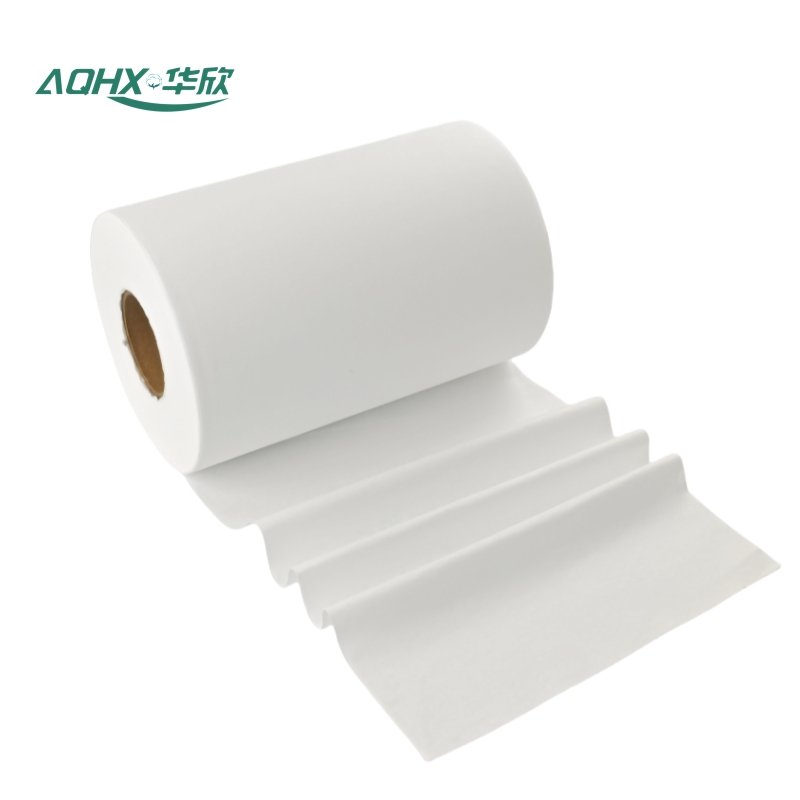 Biodegradable spunlace non-woven fabrics with customizable patterns and materials from professional Chinese manufacturers