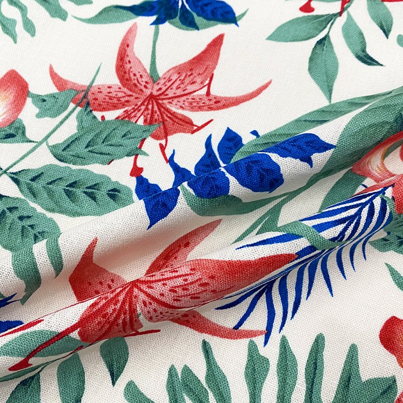 Harvest woven linen rayon plain linen rayon woven fabric ready cargo fabric for dress and shirt