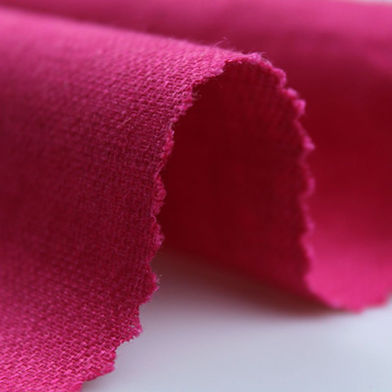 100% Organic French Pure Linen Yarn Dyed Natural Flax Fabric Yarn Dyed Fabric Flax Linen Fabric for Coat or Trousers