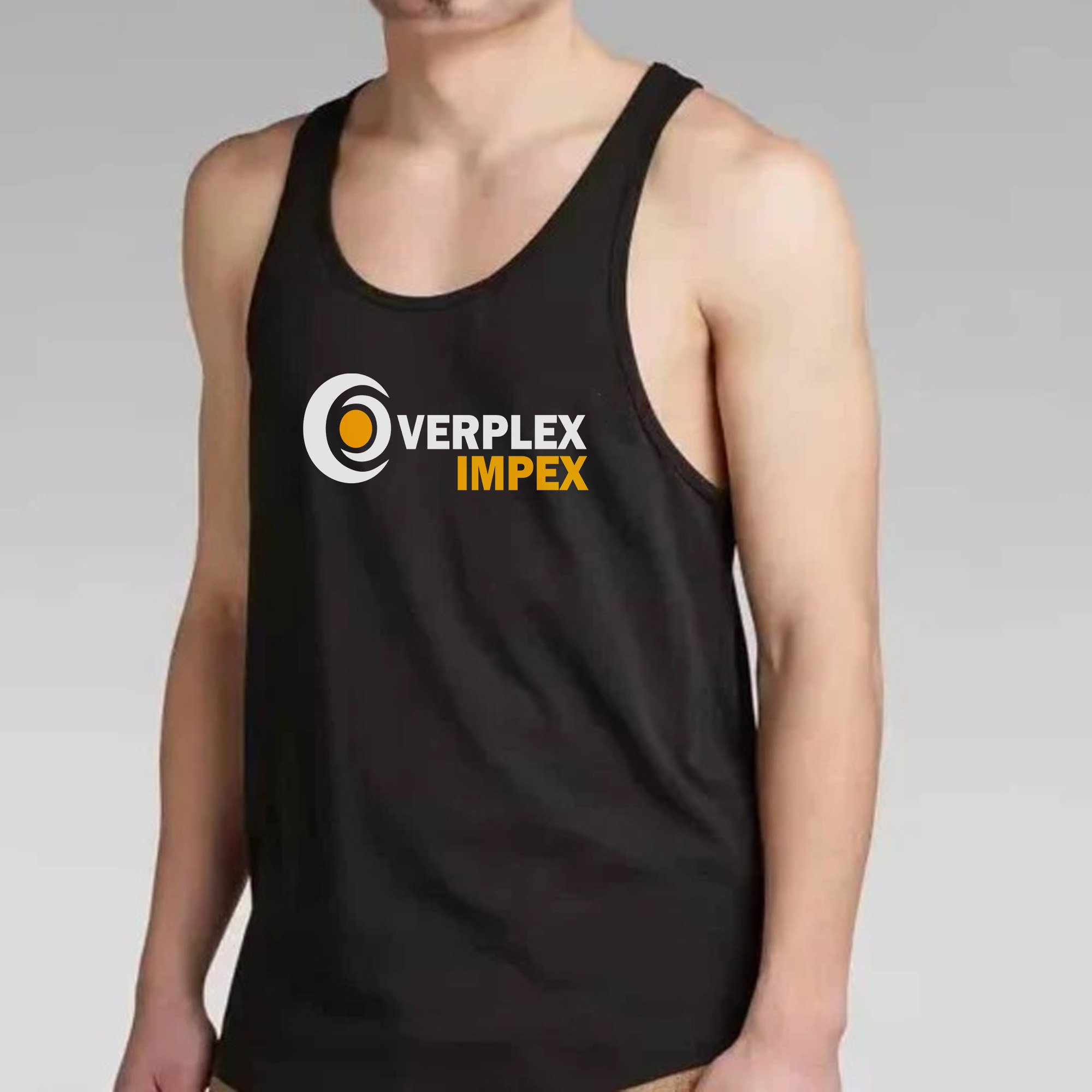 High Quality 100% Cotton Muscle Fit Tank Top for Men Sleeveless Bodybuilding Style with Custom Logo & High Quality Print Price