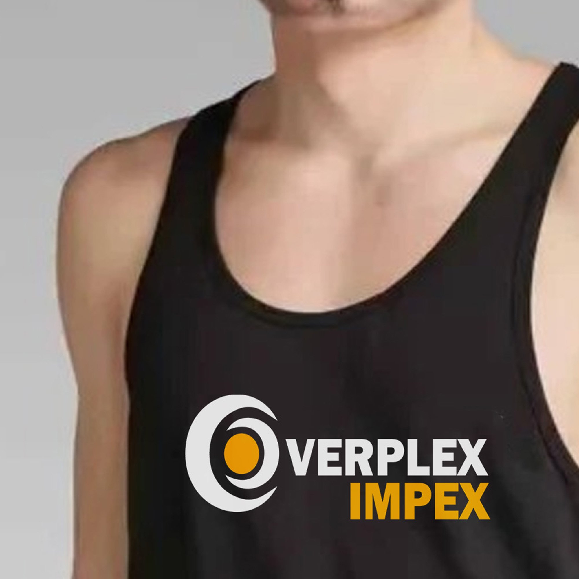 High Quality 100% Cotton Muscle Fit Tank Top for Men Sleeveless Bodybuilding Style with Custom Logo & High Quality Print Price