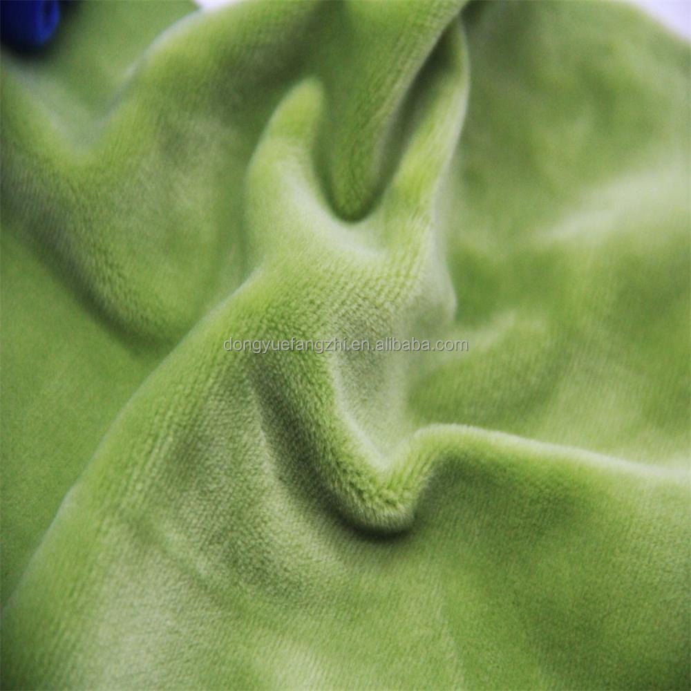 Factory Direct Supply Super Soft & Warm Plush Pajama Fabric Toy Fabric 300gsm Weight 100% Polyester Fabric Plain Double Faced