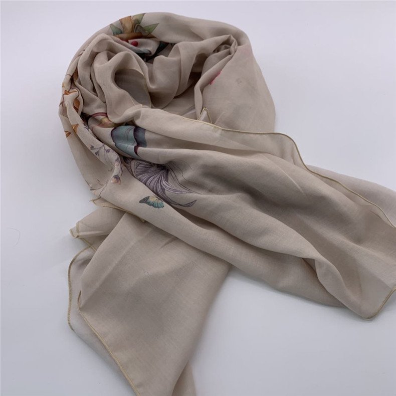 New Products chiffon voile hijab african wrap scarf 100% polyester fabric with high quality hijab voile fabric