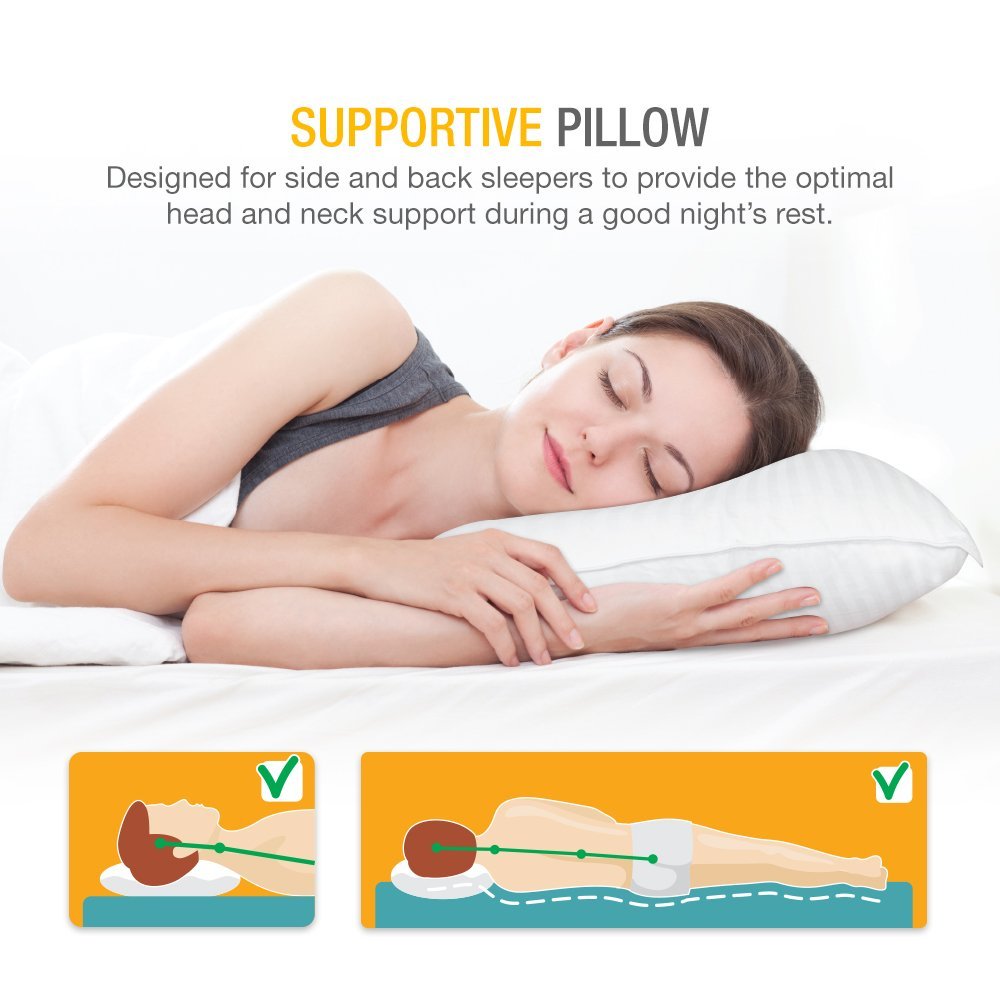 Hotel Collection Bed Pillows Gel Pillow Sleeping Keep Cooling Luxury 40 Neck Rectangle Soft Comfortable Home Pillows
