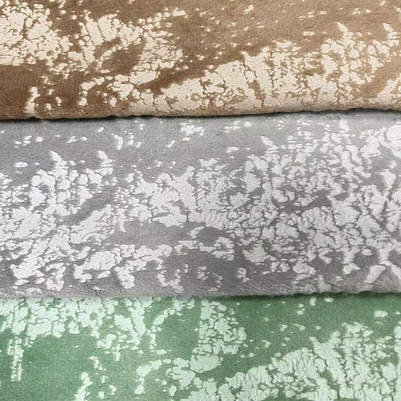Shiny Jacquard Velvet Soft Touching Curtain Fabric Noise Proof Home Living Room Window Drapery