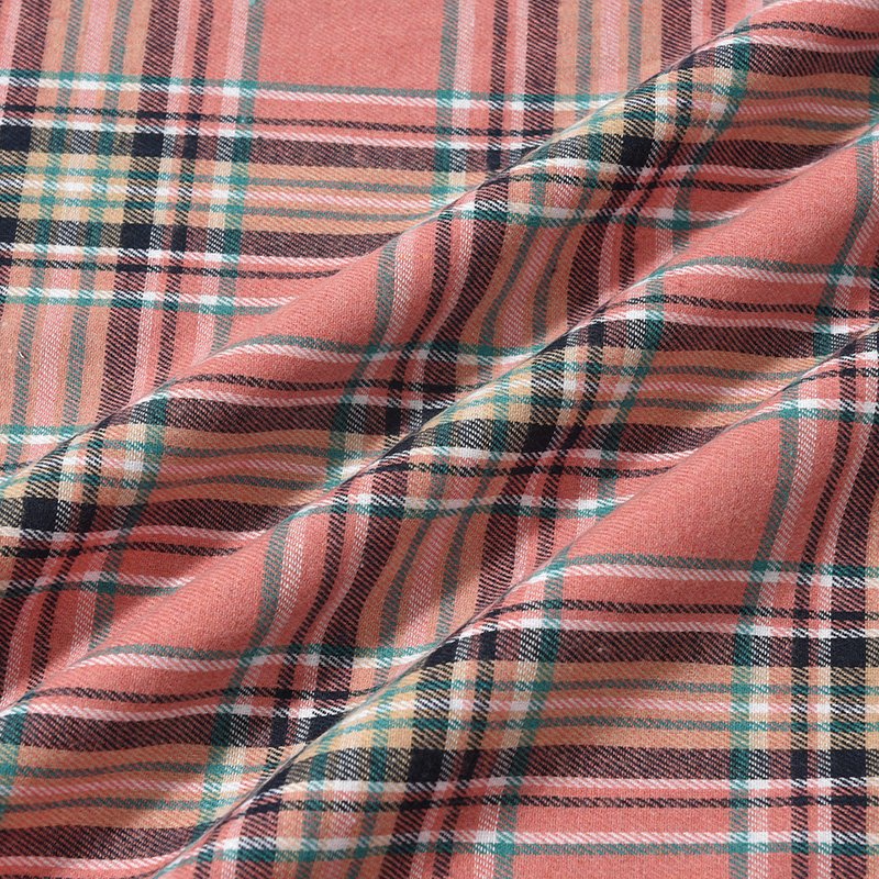 Ready Stock Cotton polyester Yarn Dyed Stripe Sustainability Fabric For Spring Summer