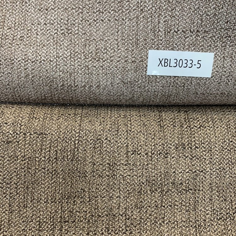 100% Polyester linen fabric printed linen look fabric for home textiles