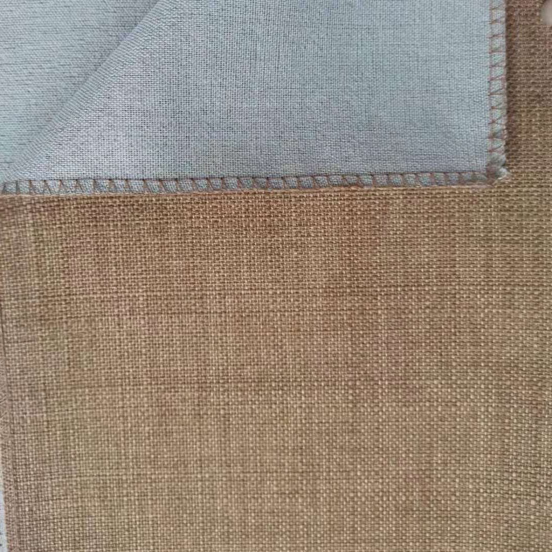 Linen slub style sofa cover fabric wholesale