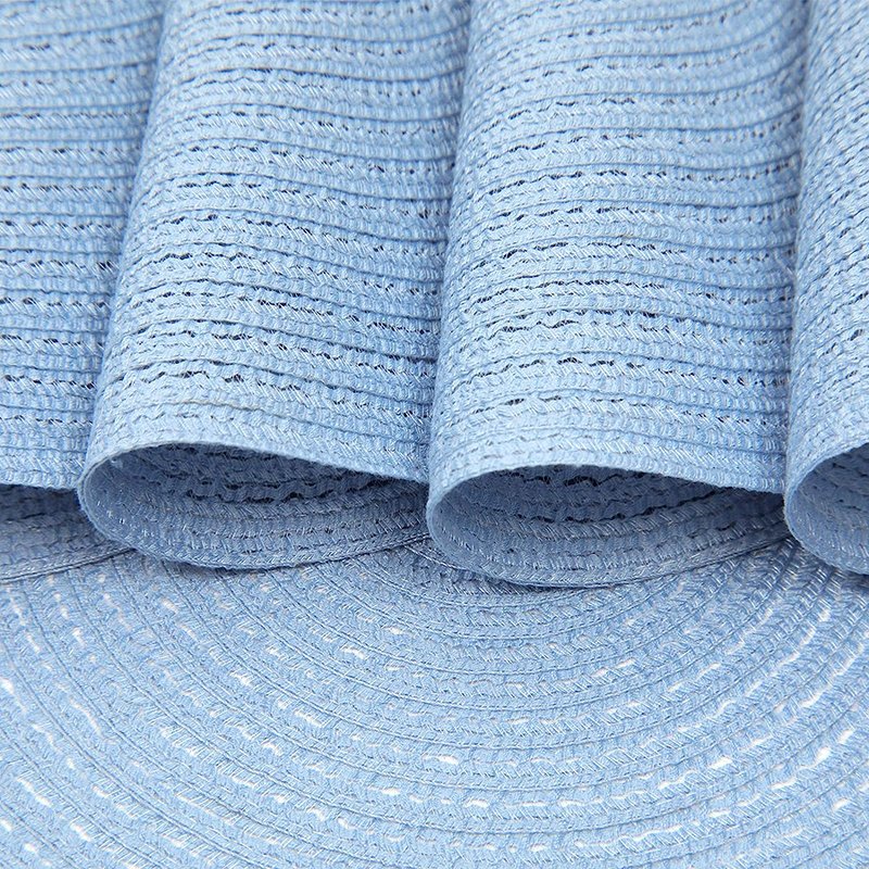 Cotton Circle Placemat Modern placemats and Minimalist Table Accents