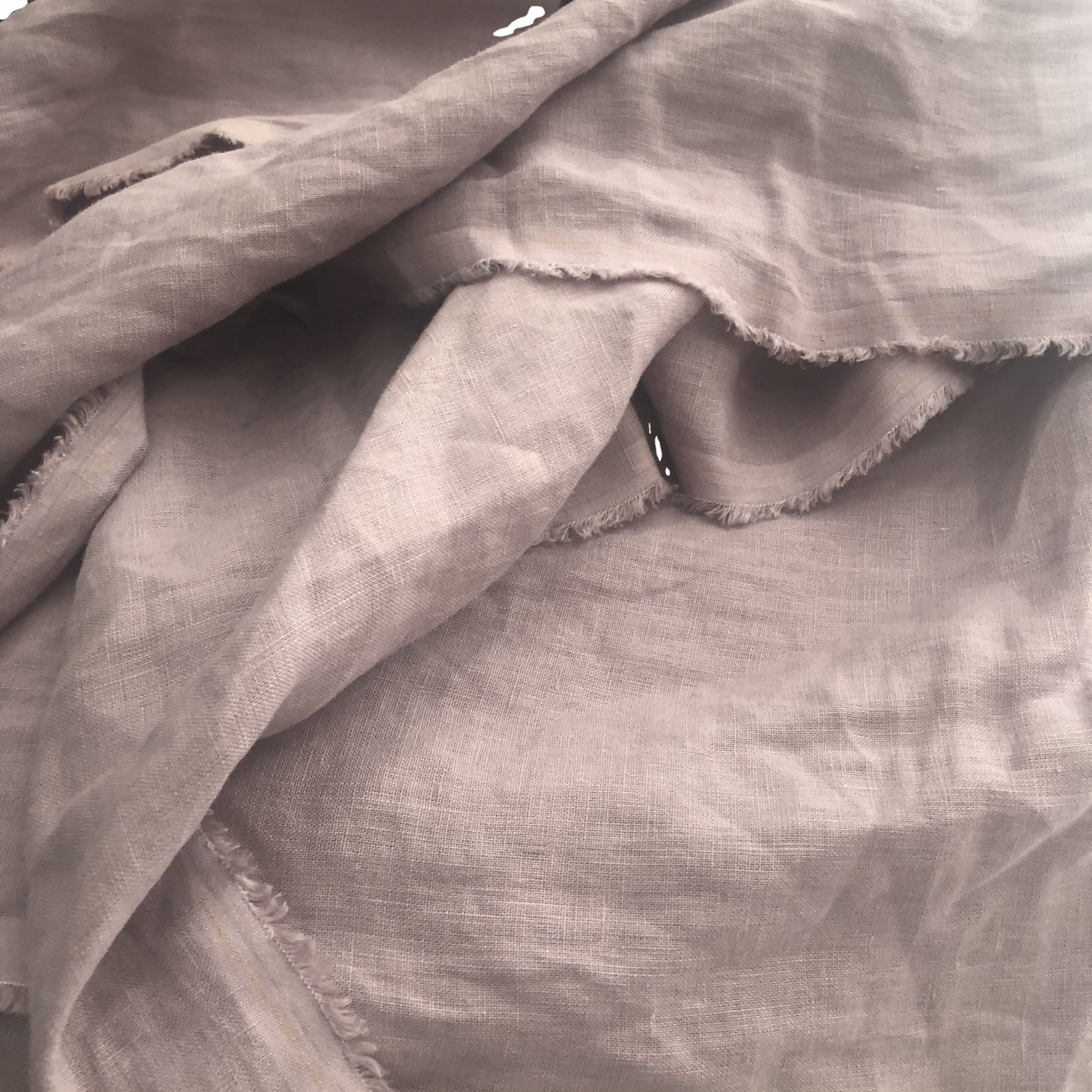Pure Linen Wide Width Fabric French Linen Purple 2024 Hot Sale Raw Flax Natural Crepe Plain Reactive Dyed Bedding Curtain Fabric