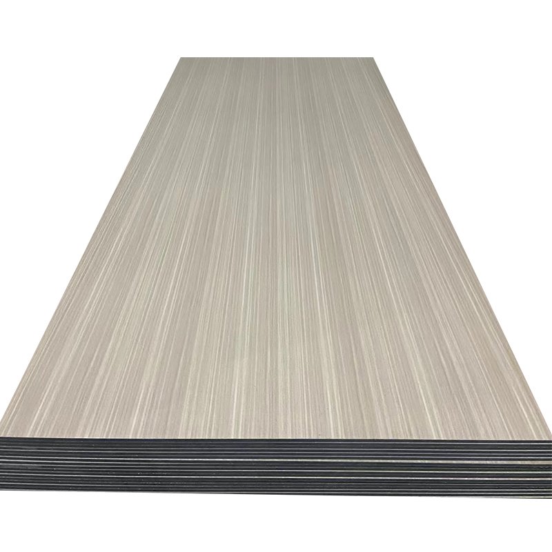 Factory supplied unpainted PVC carbon crystal board bamboo carbon fiber wood decorative panel 8mm bamboo charcoal mirror panel