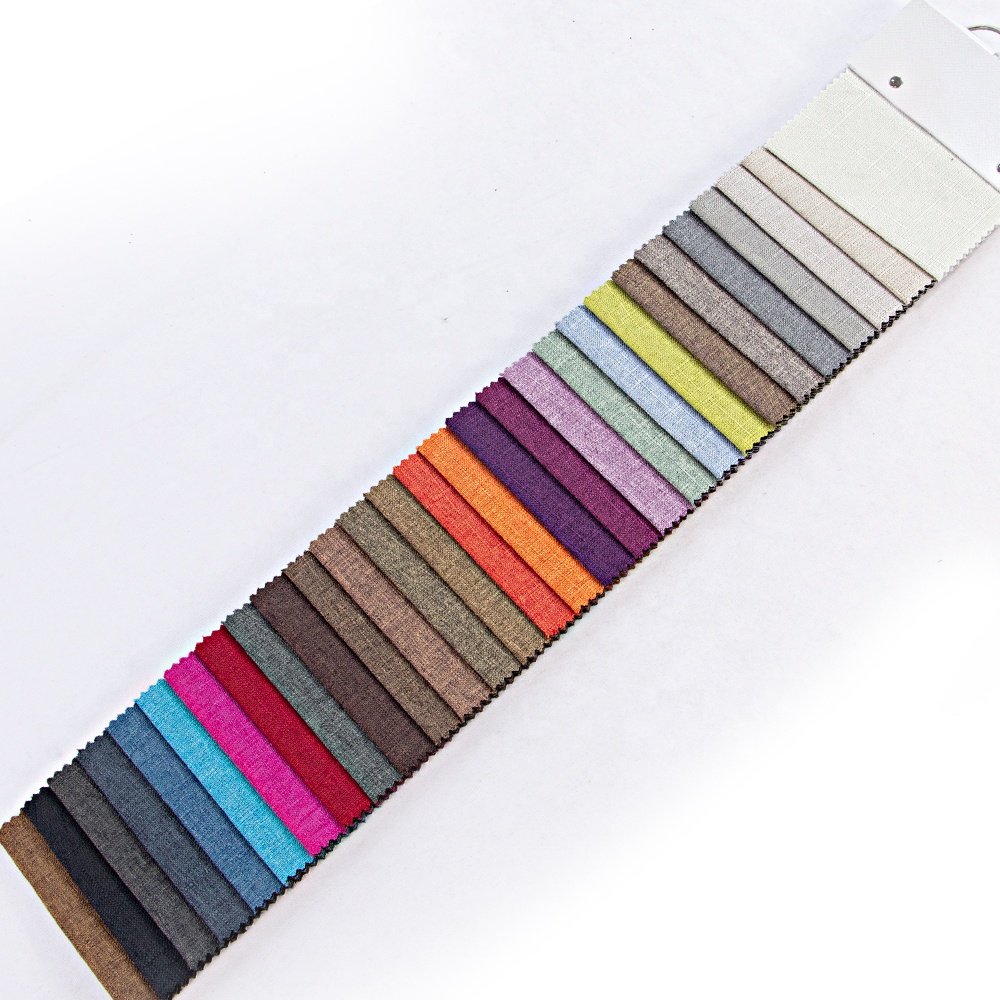 Home Textile Size Color Ready Goods100% Polyester Material Customized 100% Polyester Fabric For Sofa and Curtain